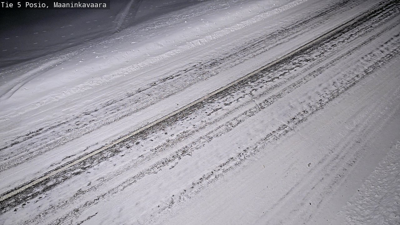 Kelikamerat Kuva Tie 5 Posio, Maaninkavaara, Posio, Lappi