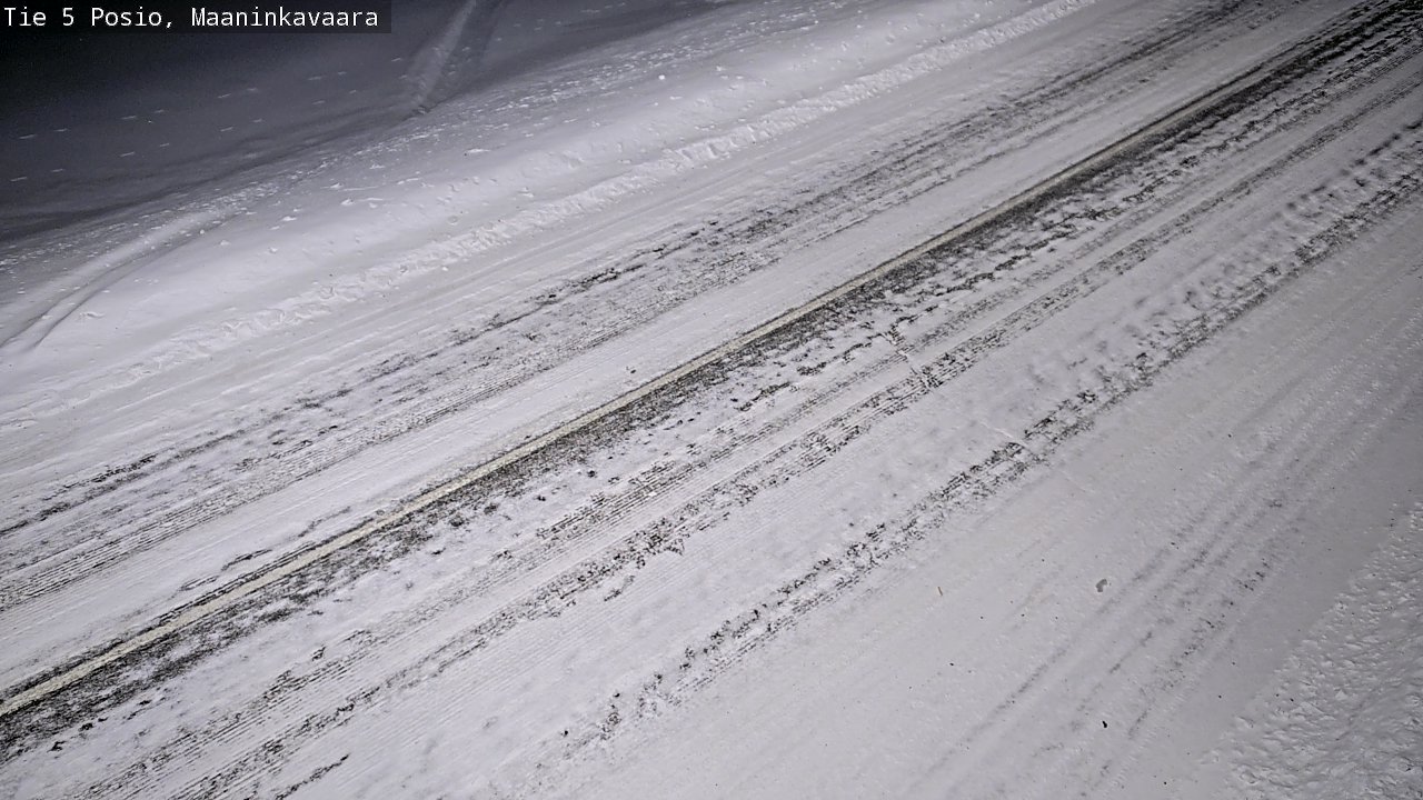 Kelikamerat Kuva Tie 5 Posio, Maaninkavaara, Posio, Lappi