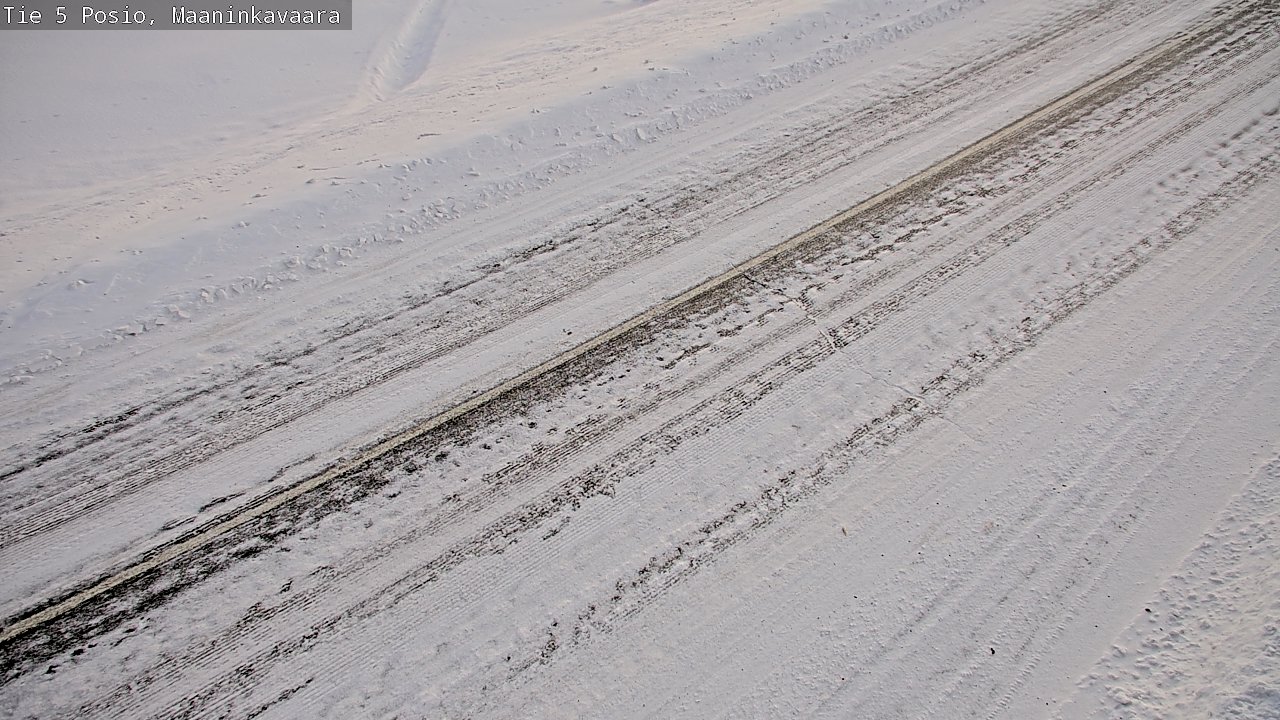 Kelikamerat Kuva Tie 5 Posio, Maaninkavaara, Posio, Lappi