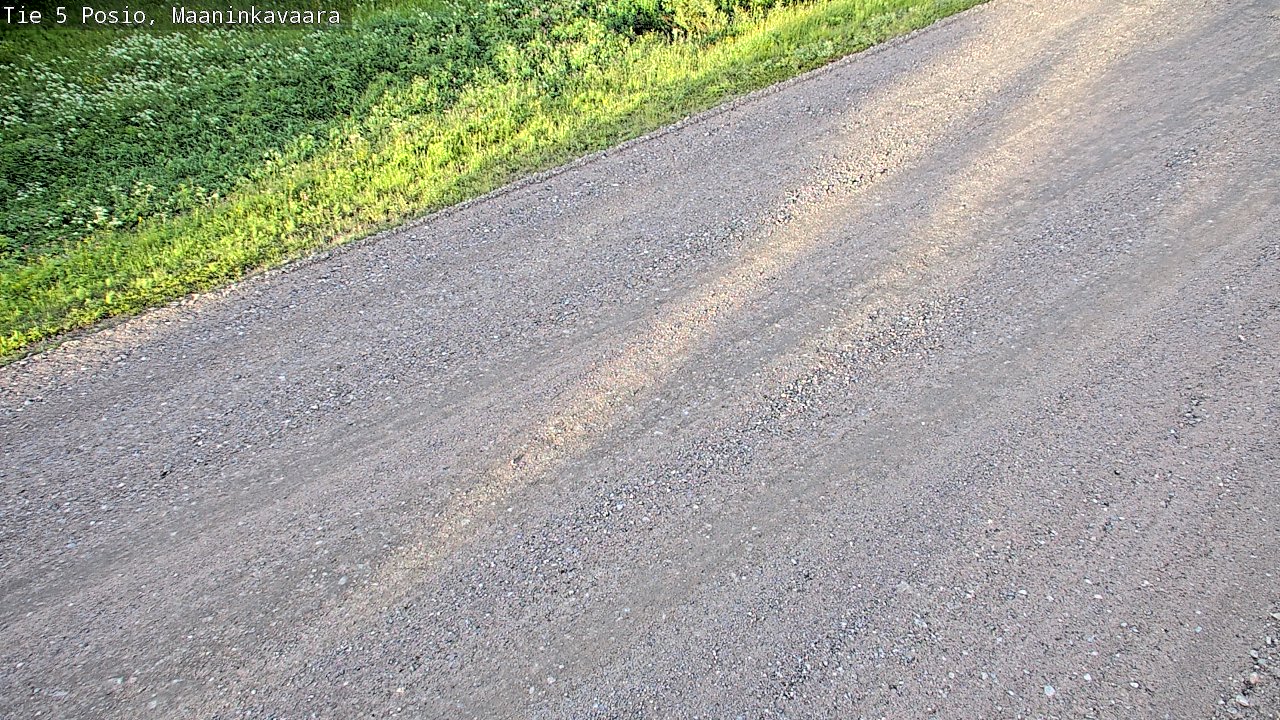 Weather Camera Image Väg 5 Posio, Maaninkavaara, Posio, Lappi