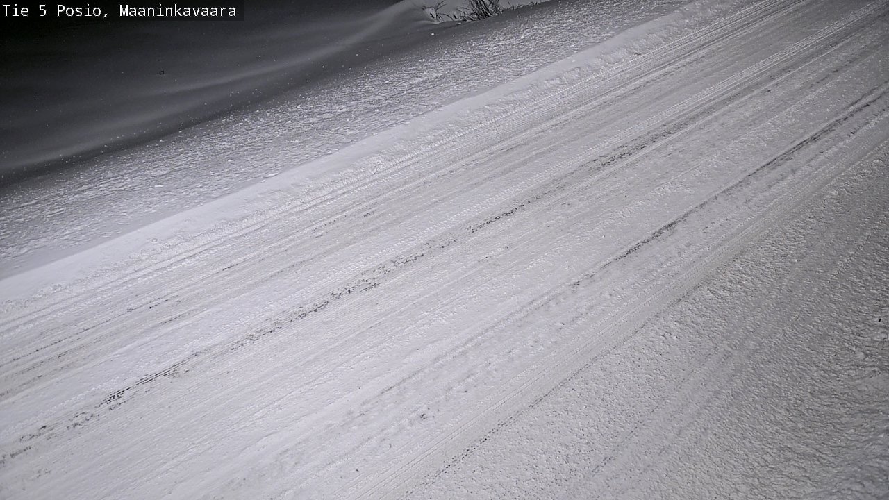 Weather Camera Image Road 5 Posio, Maaninkavaara, Posio, Lappi