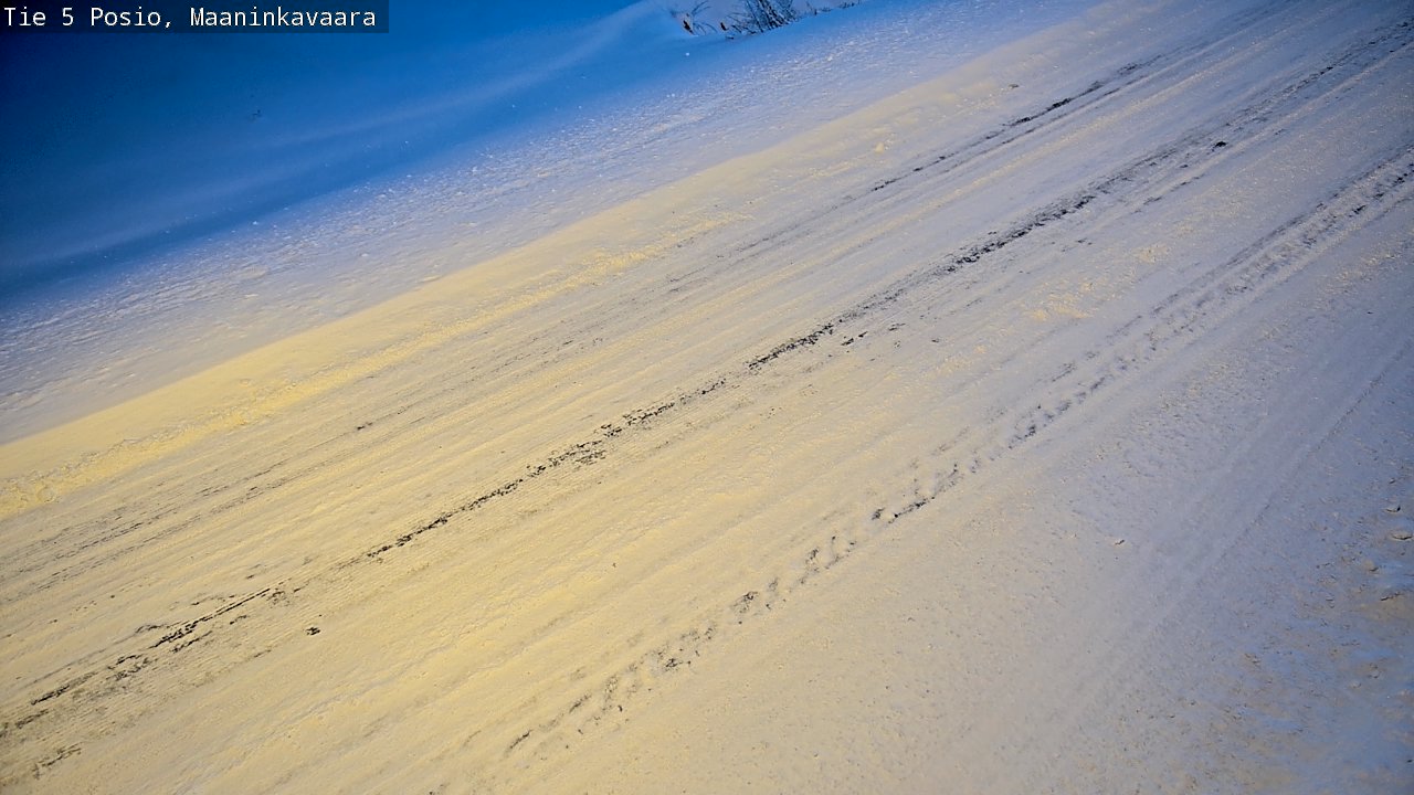 Weather Camera Image Road 5 Posio, Maaninkavaara, Posio, Lappi