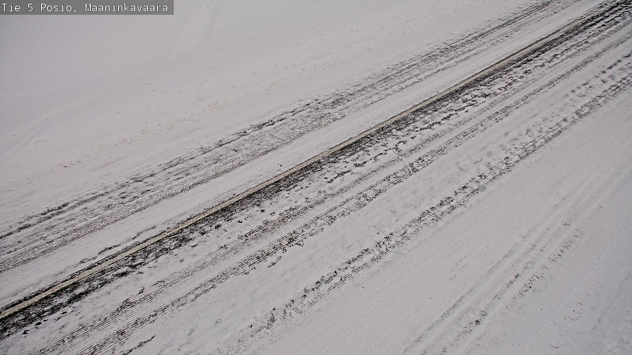 Kelikamerat Kuva Tie 5 Posio, Maaninkavaara, Posio, Lappi