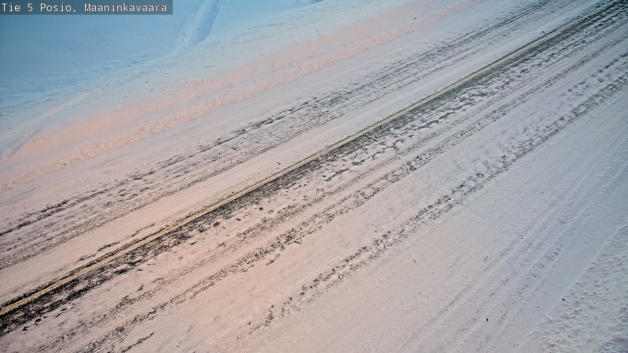 Kelikamerat Kuva Tie 5 Posio, Maaninkavaara, Posio, Lappi