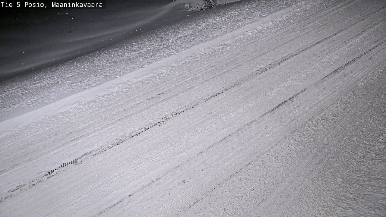 Weather Camera Image Road 5 Posio, Maaninkavaara, Posio, Lappi