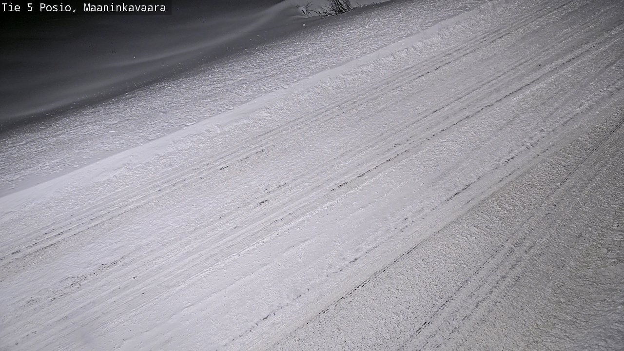 Weather Camera Image Road 5 Posio, Maaninkavaara, Posio, Lappi