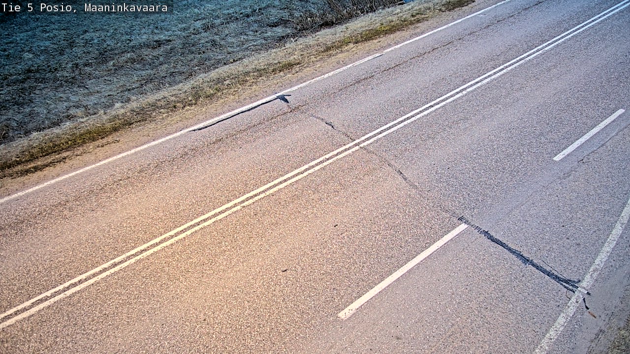 Kelikamerat Kuva Tie 5 Posio, Maaninkavaara, Posio, Lappi