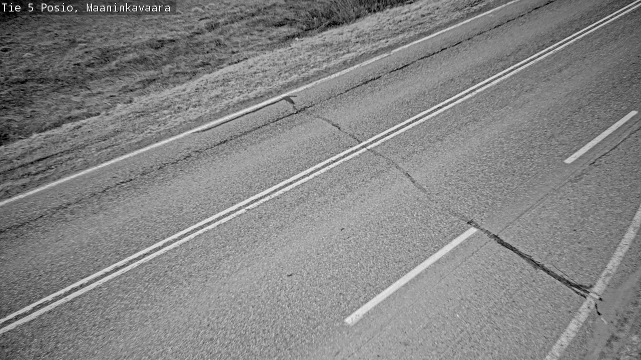 Weather Camera Image Väg 5 Posio, Maaninkavaara, Posio, Lappi