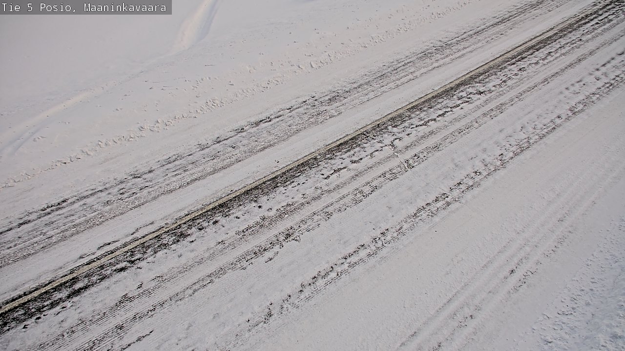 Kelikamerat Kuva Tie 5 Posio, Maaninkavaara, Posio, Lappi