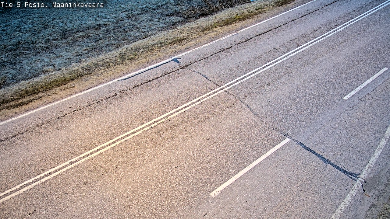 Kelikamerat Kuva Tie 5 Posio, Maaninkavaara, Posio, Lappi