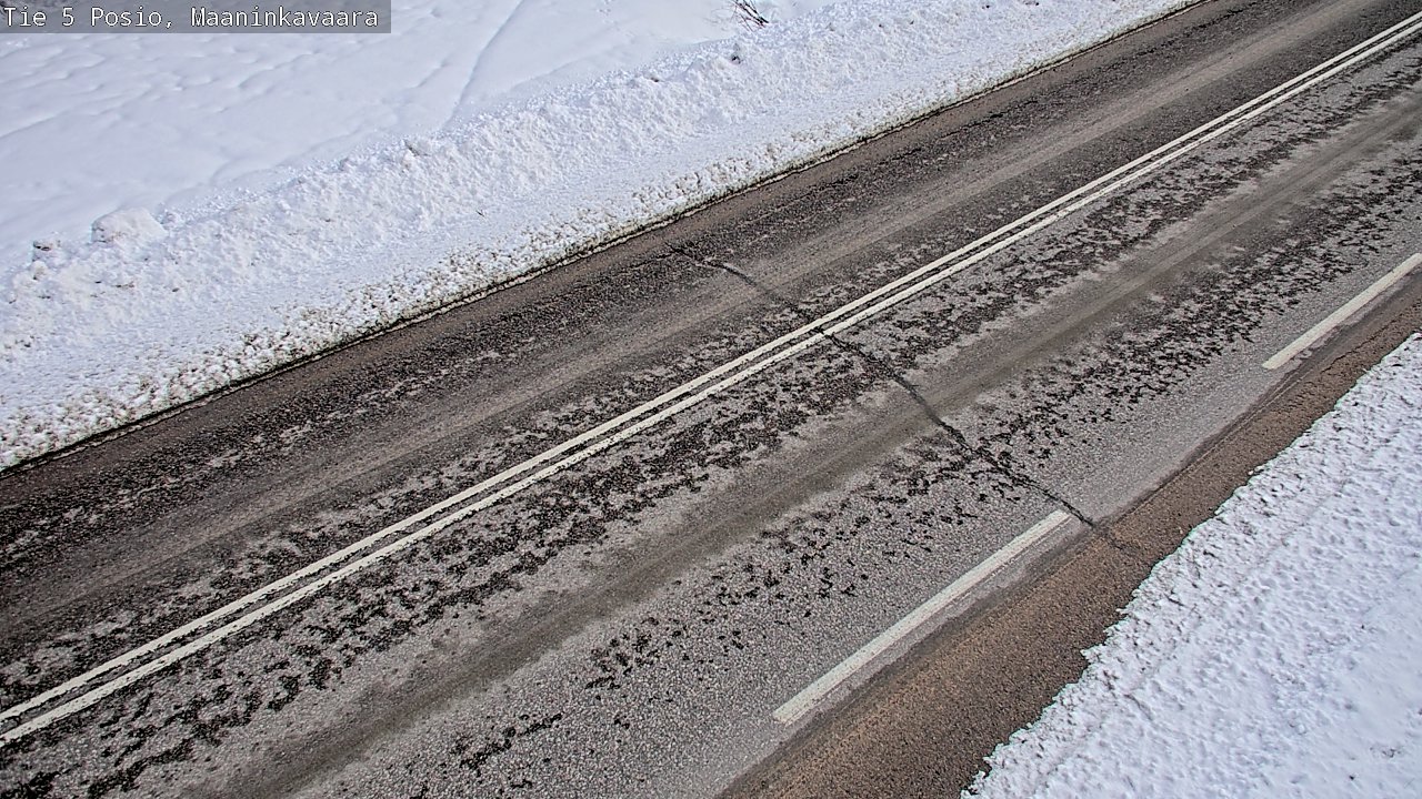 Weather Camera Image Road 5 Posio, Maaninkavaara, Posio, Lappi