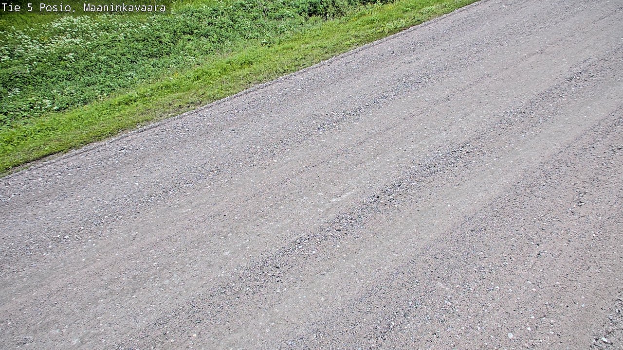 Weather Camera Image Väg 5 Posio, Maaninkavaara, Posio, Lappi