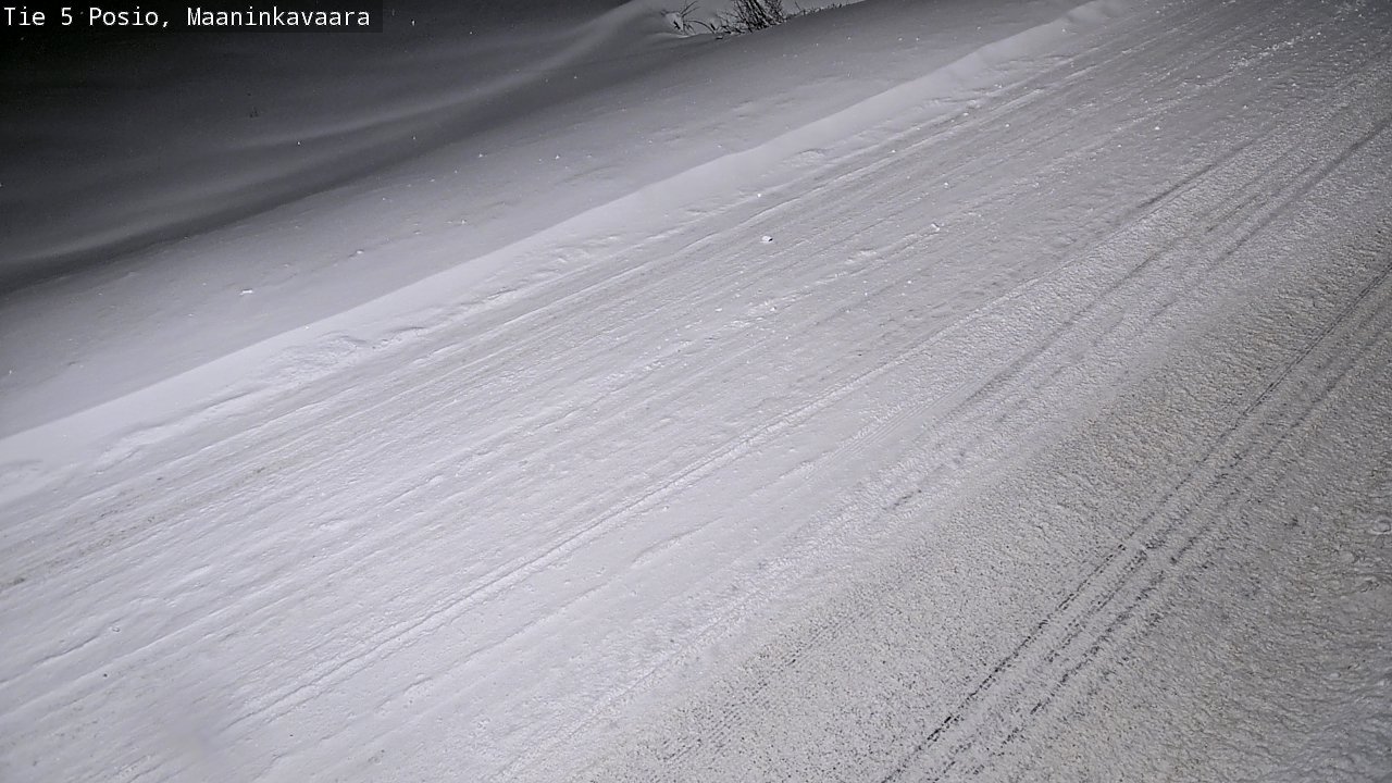 Weather Camera Image Road 5 Posio, Maaninkavaara, Posio, Lappi
