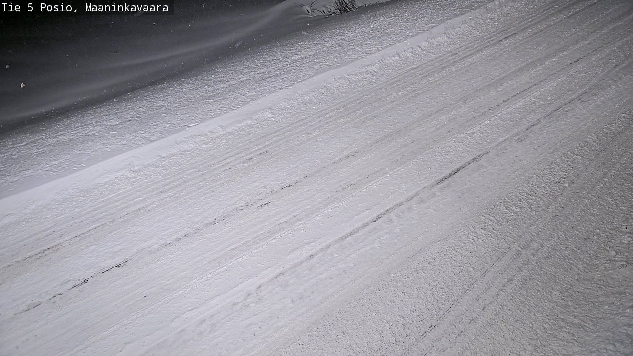 Weather Camera Image Road 5 Posio, Maaninkavaara, Posio, Lappi