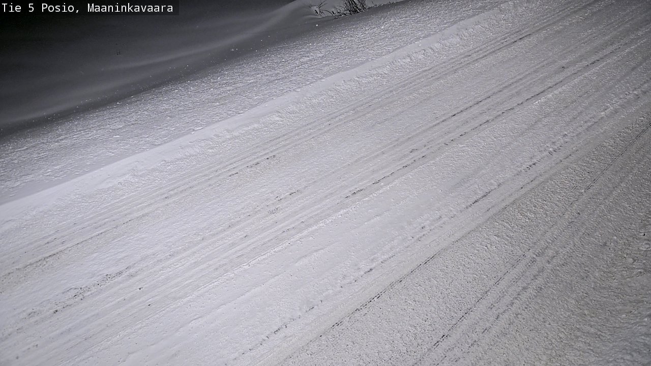 Weather Camera Image Road 5 Posio, Maaninkavaara, Posio, Lappi