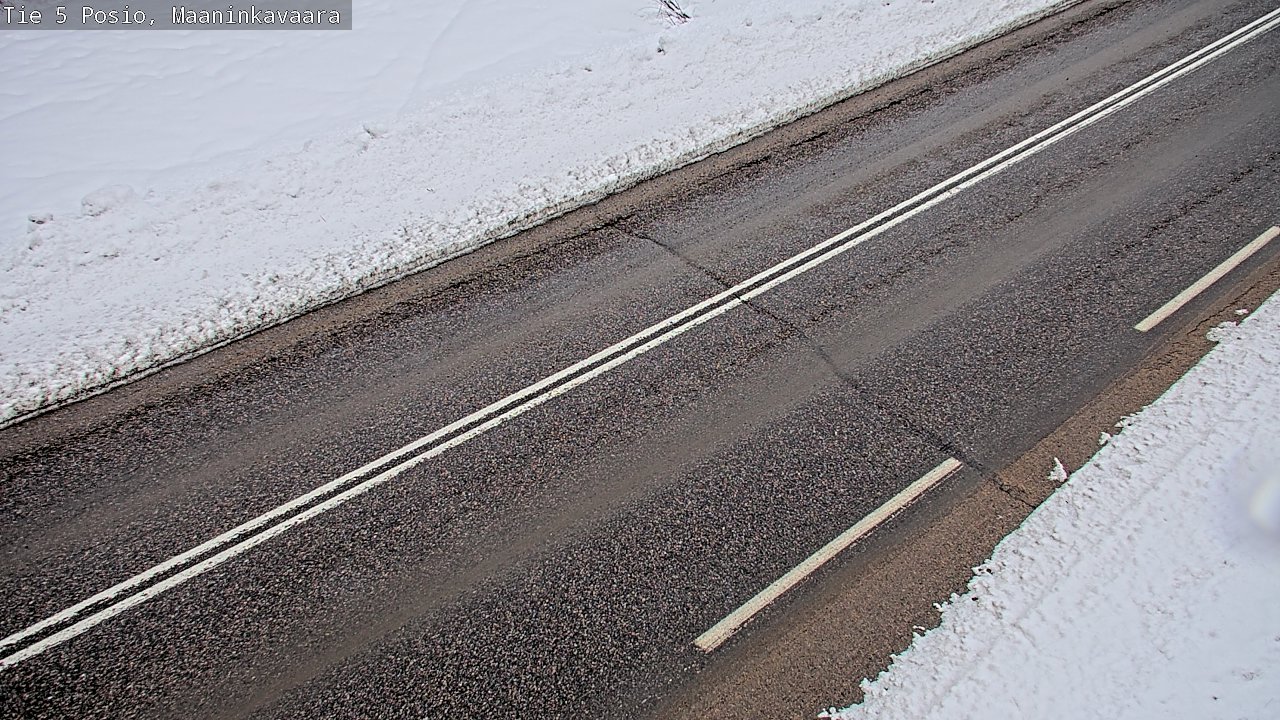Kelikamerat Kuva Tie 5 Posio, Maaninkavaara, Posio, Lappi