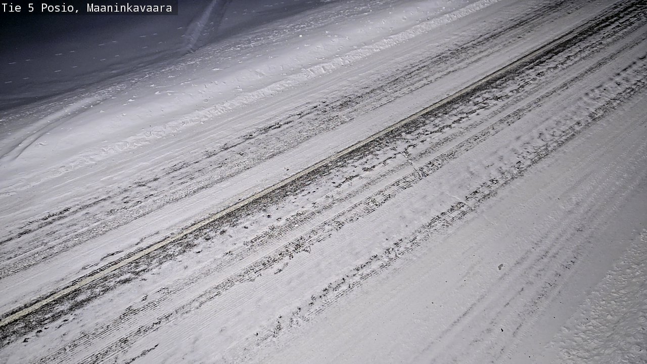 Kelikamerat Kuva Tie 5 Posio, Maaninkavaara, Posio, Lappi