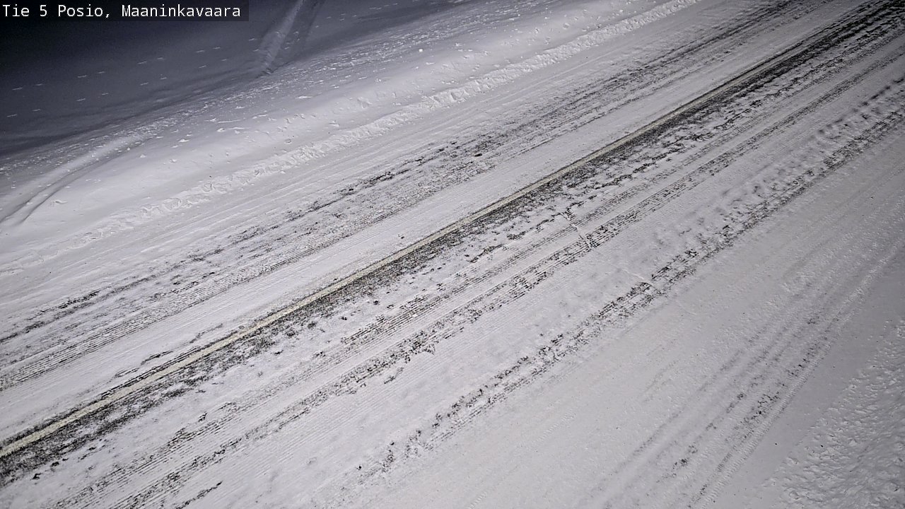 Kelikamerat Kuva Tie 5 Posio, Maaninkavaara, Posio, Lappi