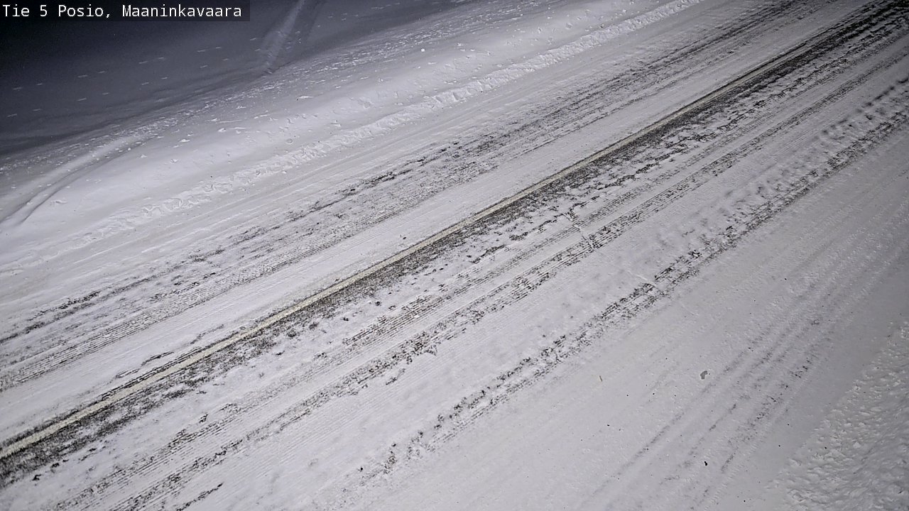 Kelikamerat Kuva Tie 5 Posio, Maaninkavaara, Posio, Lappi