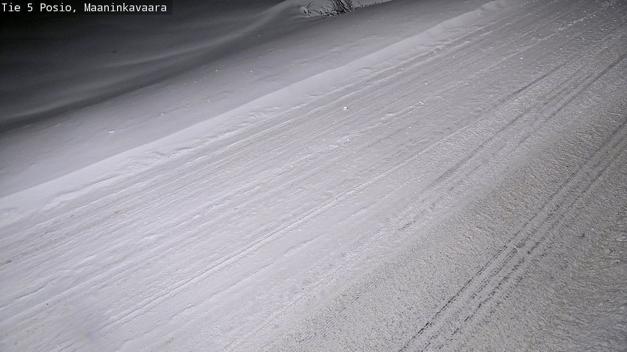 Weather Camera Image Road 5 Posio, Maaninkavaara, Posio, Lappi