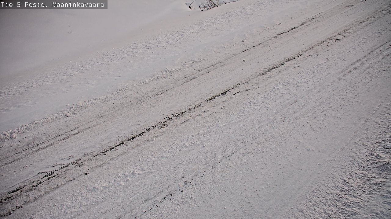 Weather Camera Image Road 5 Posio, Maaninkavaara, Posio, Lappi