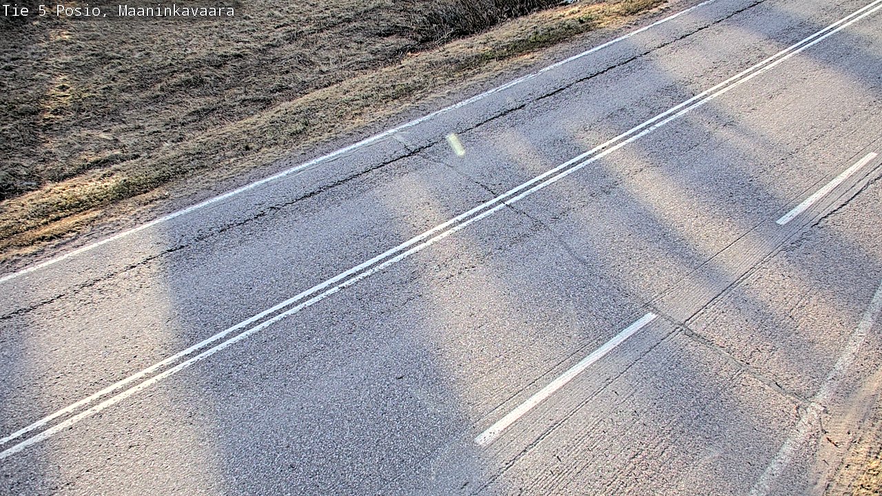 Weather Camera Image Väg 5 Posio, Maaninkavaara, Posio, Lappi