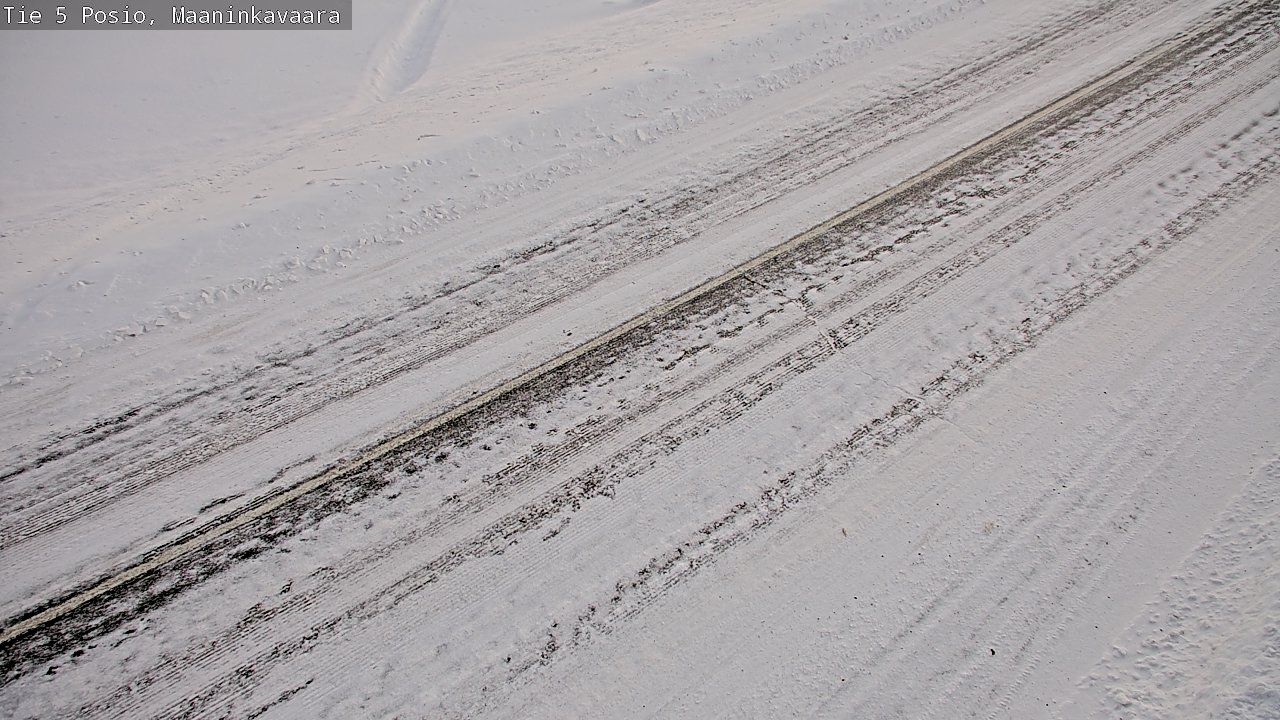 Kelikamerat Kuva Tie 5 Posio, Maaninkavaara, Posio, Lappi