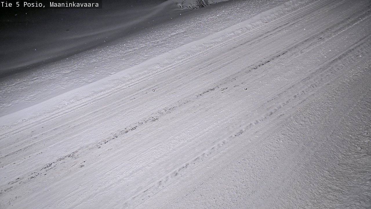 Weather Camera Image Road 5 Posio, Maaninkavaara, Posio, Lappi