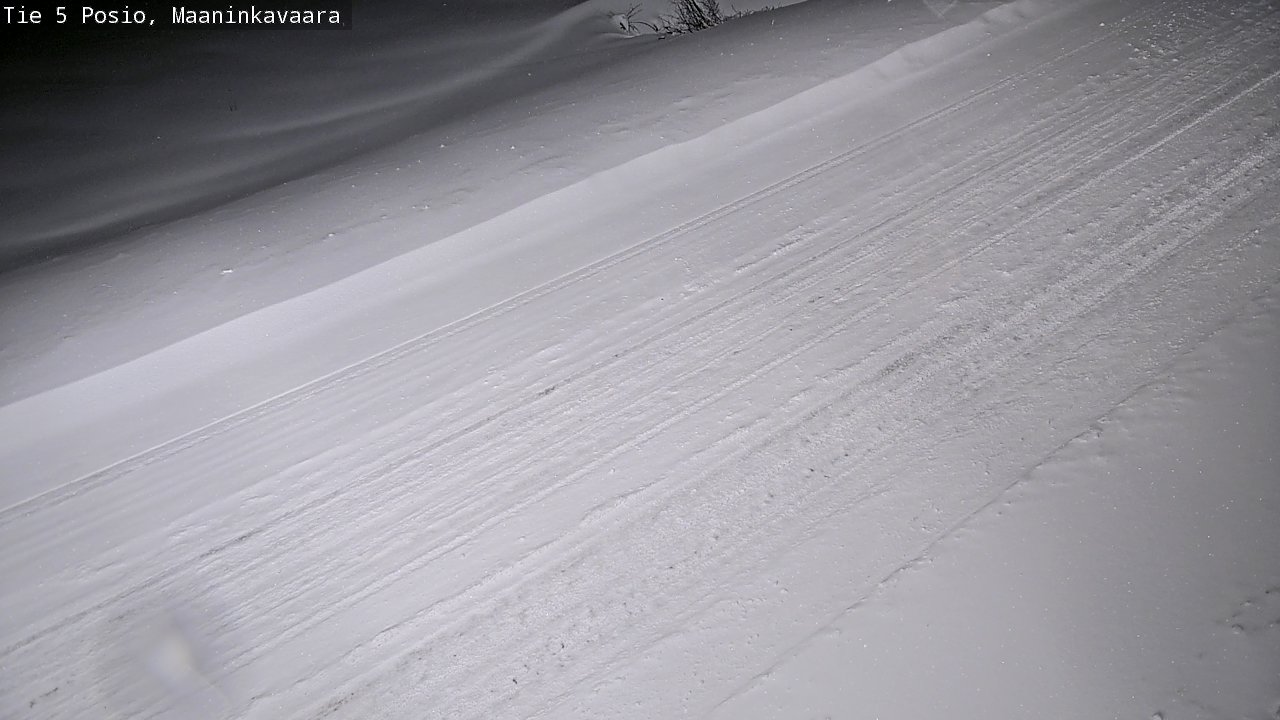 Weather Camera Image Road 5 Posio, Maaninkavaara, Posio, Lappi