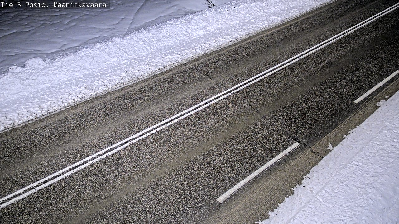 Kelikamerat Kuva Tie 5 Posio, Maaninkavaara, Posio, Lappi