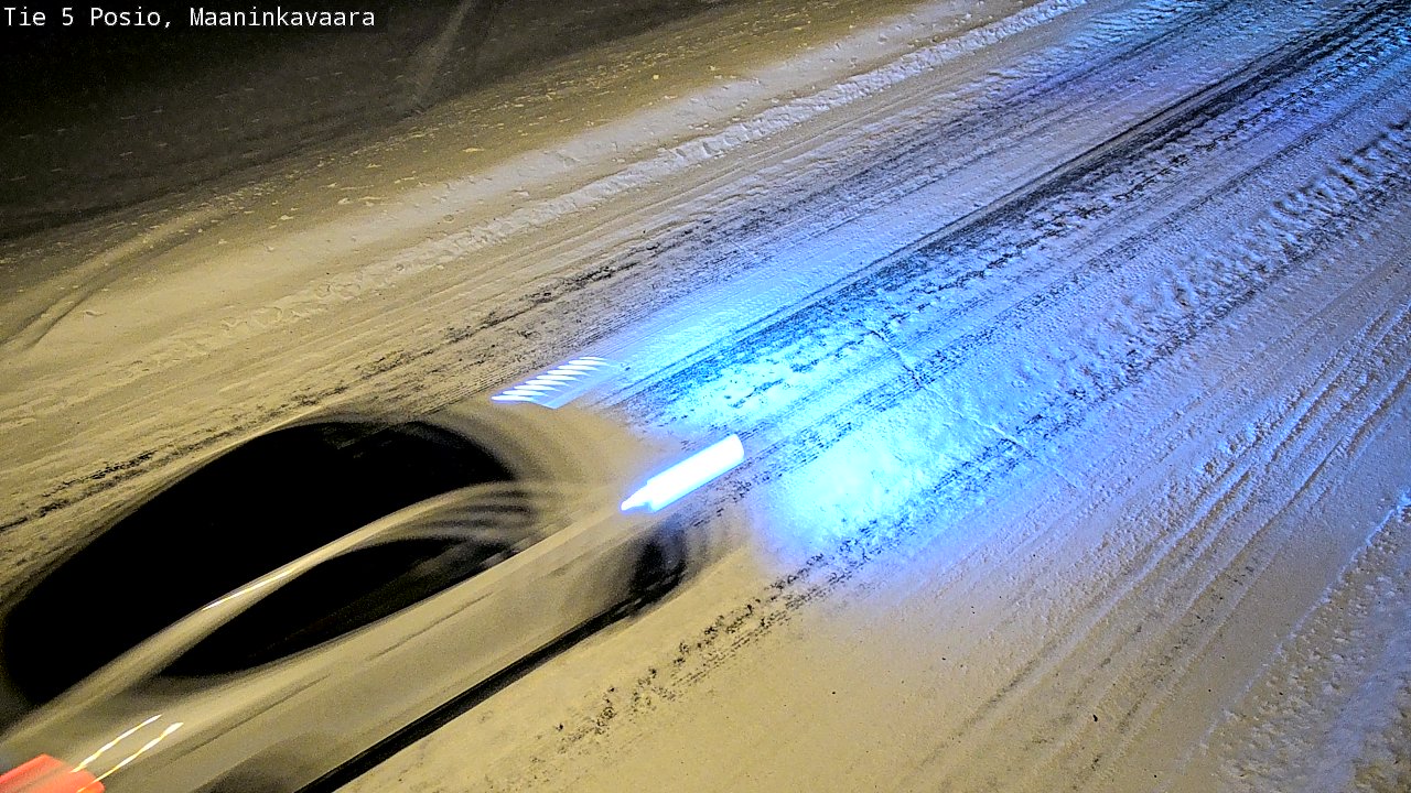 Kelikamerat Kuva Tie 5 Posio, Maaninkavaara, Posio, Lappi