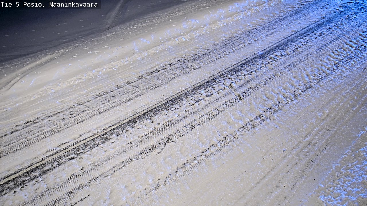 Kelikamerat Kuva Tie 5 Posio, Maaninkavaara, Posio, Lappi