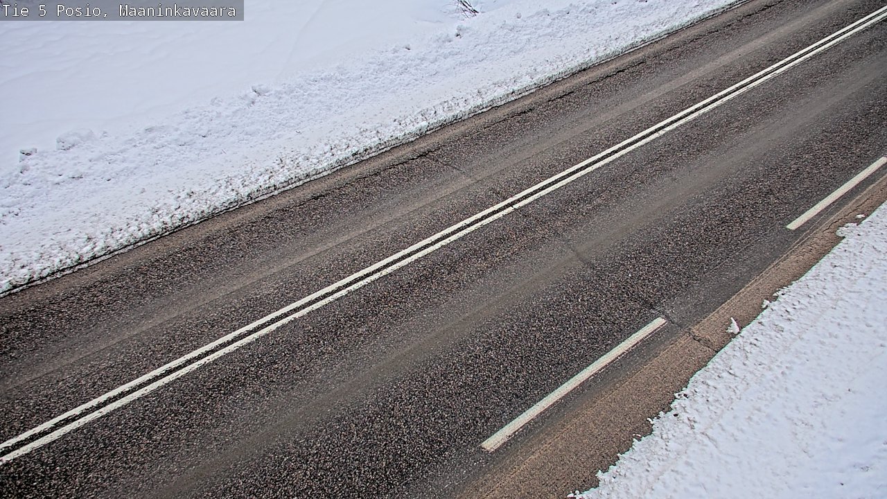 Kelikamerat Kuva Tie 5 Posio, Maaninkavaara, Posio, Lappi