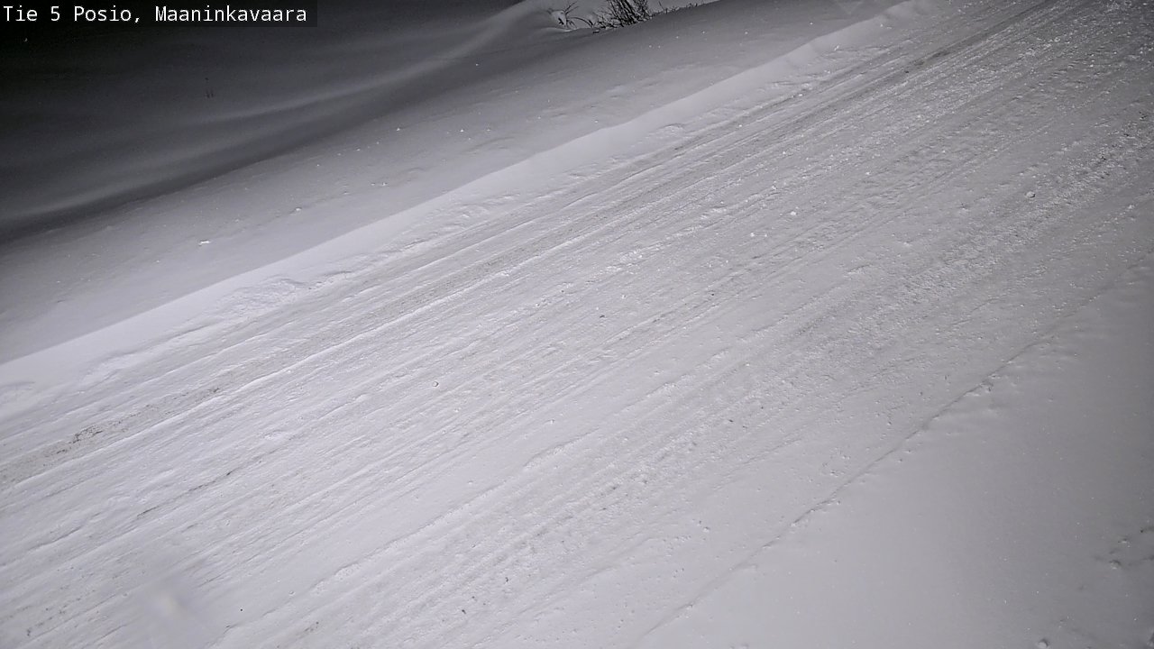 Weather Camera Image Road 5 Posio, Maaninkavaara, Posio, Lappi