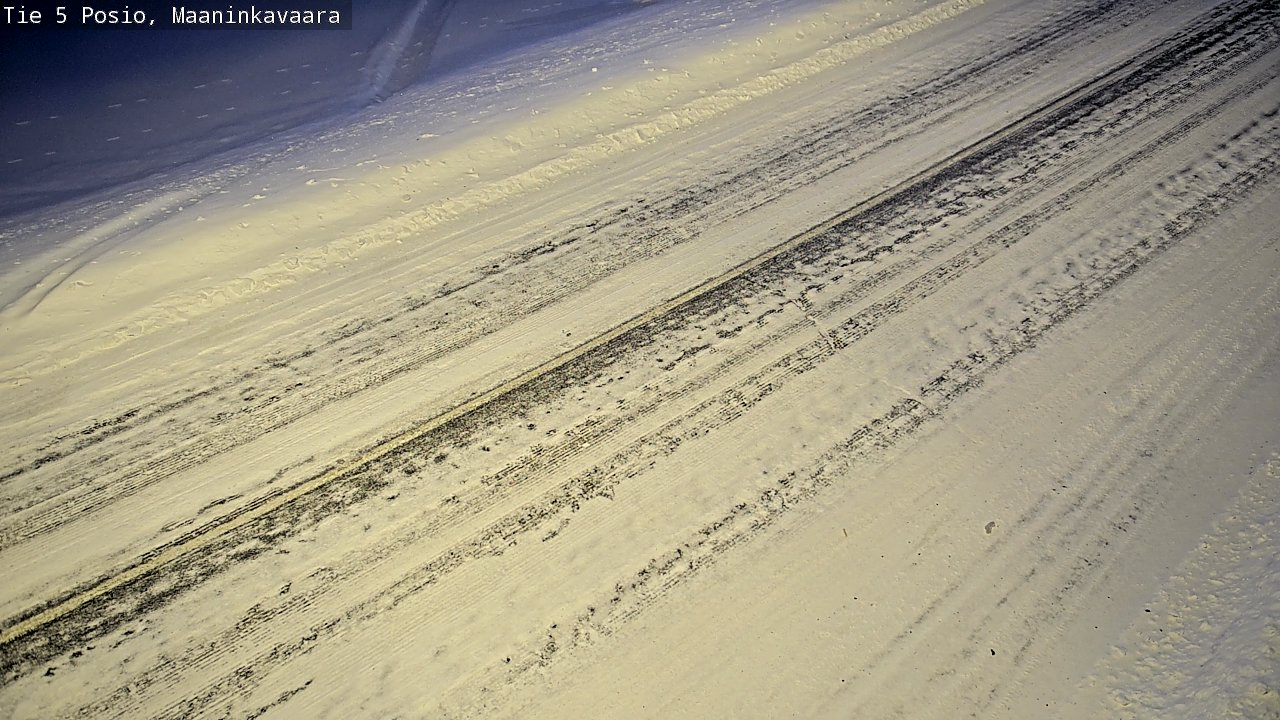 Kelikamerat Kuva Tie 5 Posio, Maaninkavaara, Posio, Lappi