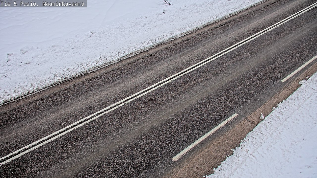 Kelikamerat Kuva Tie 5 Posio, Maaninkavaara, Posio, Lappi