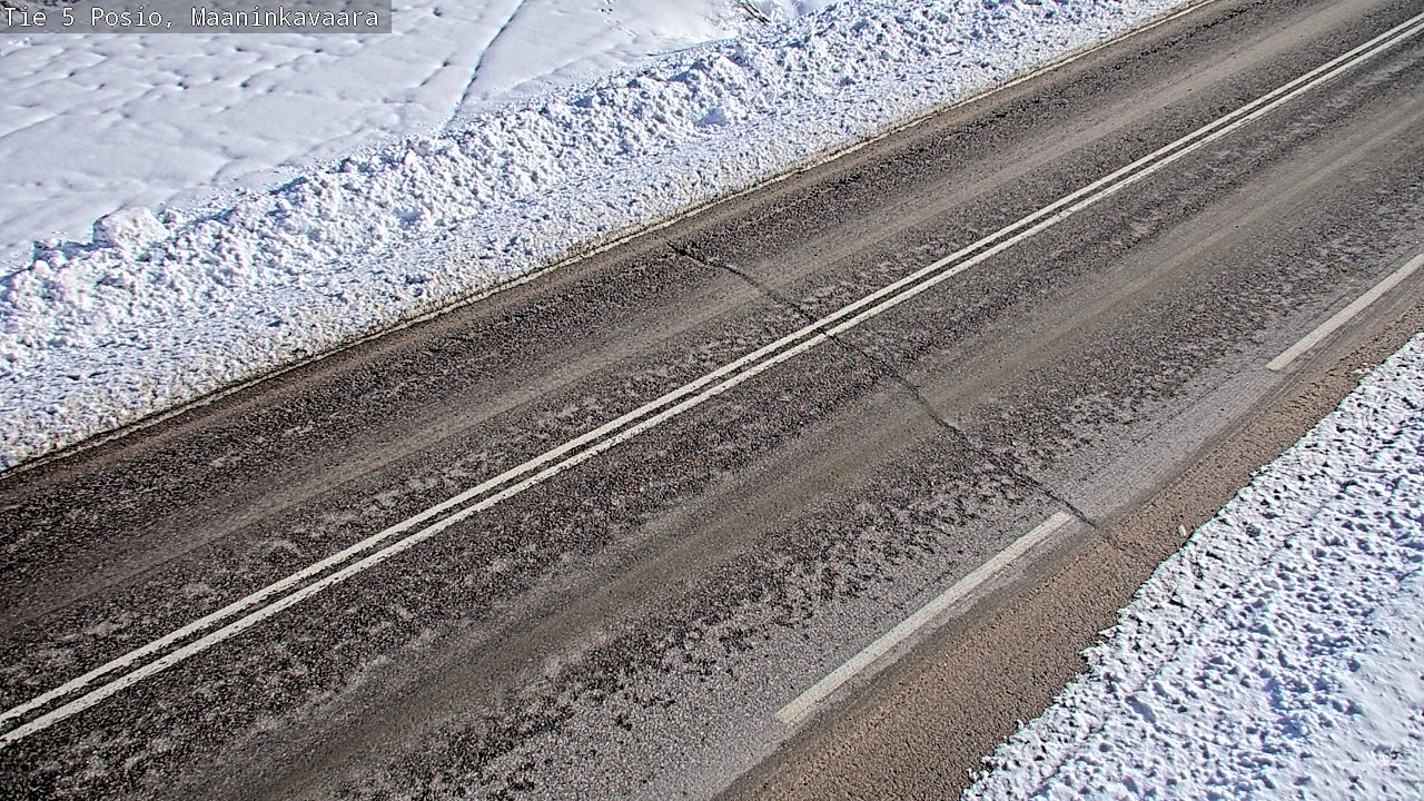 Weather Camera Image Road 5 Posio, Maaninkavaara, Posio, Lappi