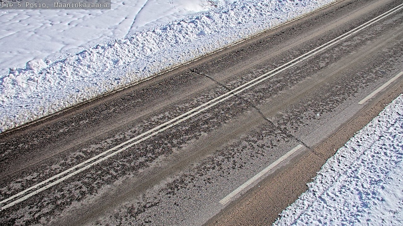 Weather Camera Image Road 5 Posio, Maaninkavaara, Posio, Lappi