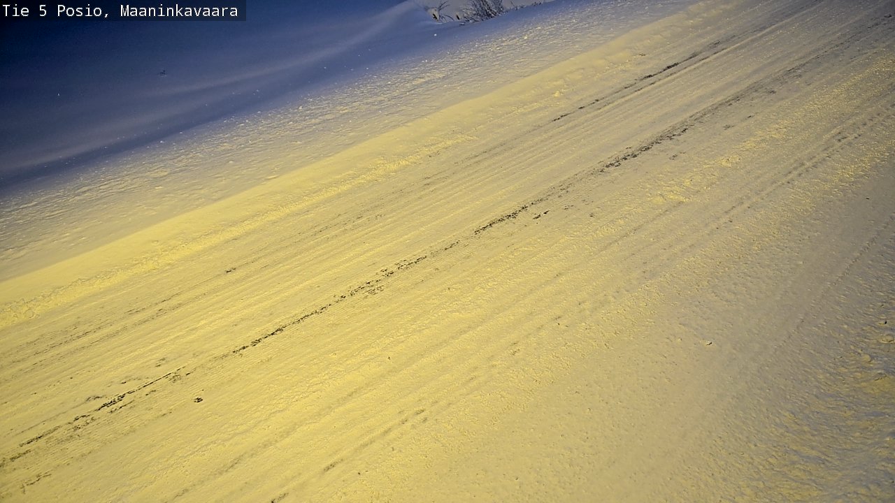 Weather Camera Image Road 5 Posio, Maaninkavaara, Posio, Lappi