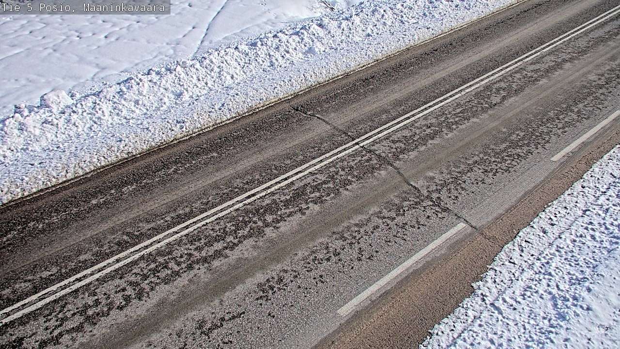 Weather Camera Image Road 5 Posio, Maaninkavaara, Posio, Lappi