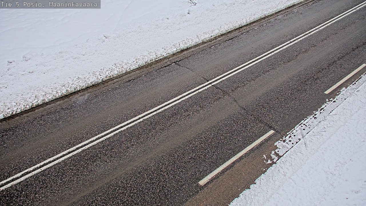 Kelikamerat Kuva Tie 5 Posio, Maaninkavaara, Posio, Lappi