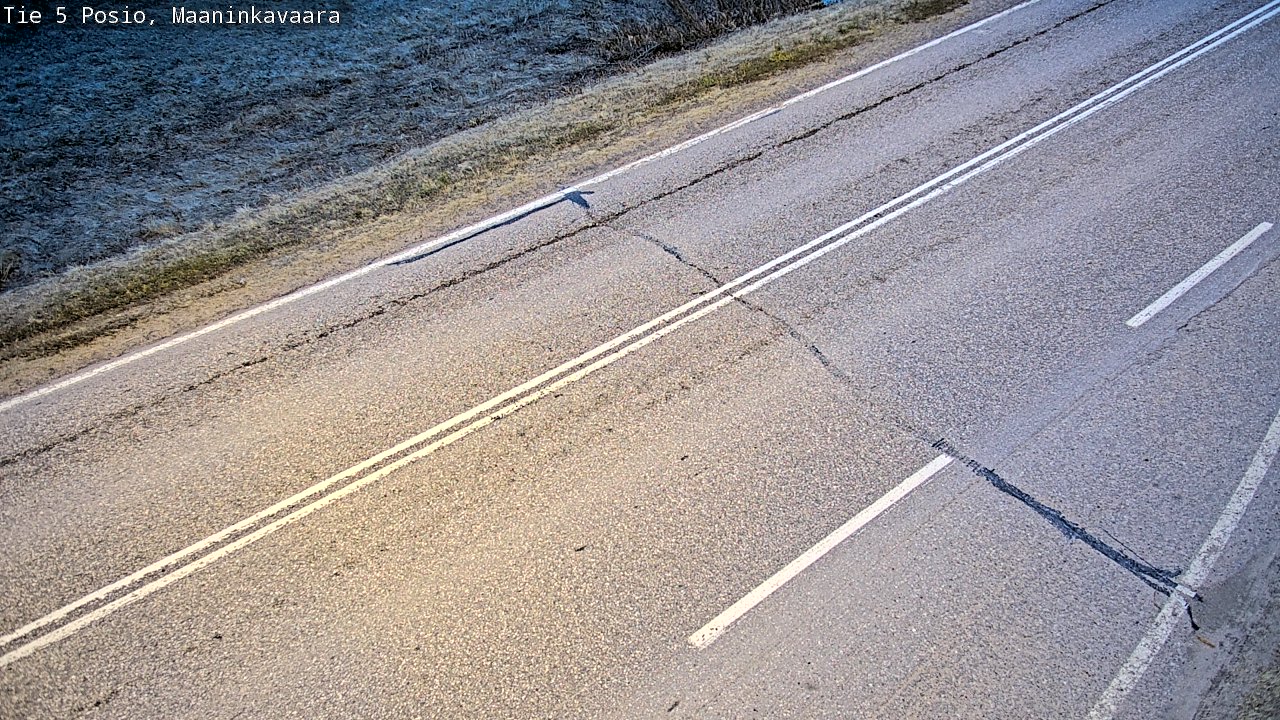 Kelikamerat Kuva Tie 5 Posio, Maaninkavaara, Posio, Lappi