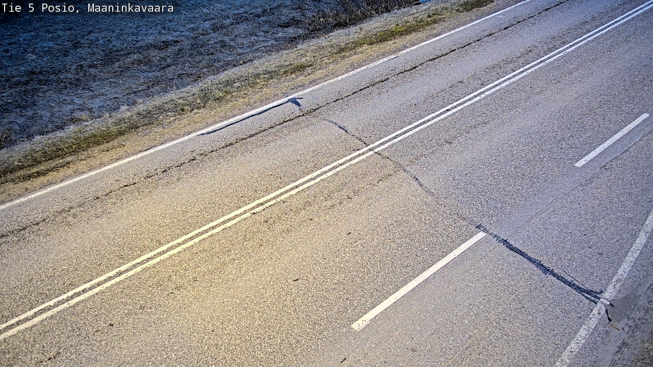 Kelikamerat Kuva Tie 5 Posio, Maaninkavaara, Posio, Lappi