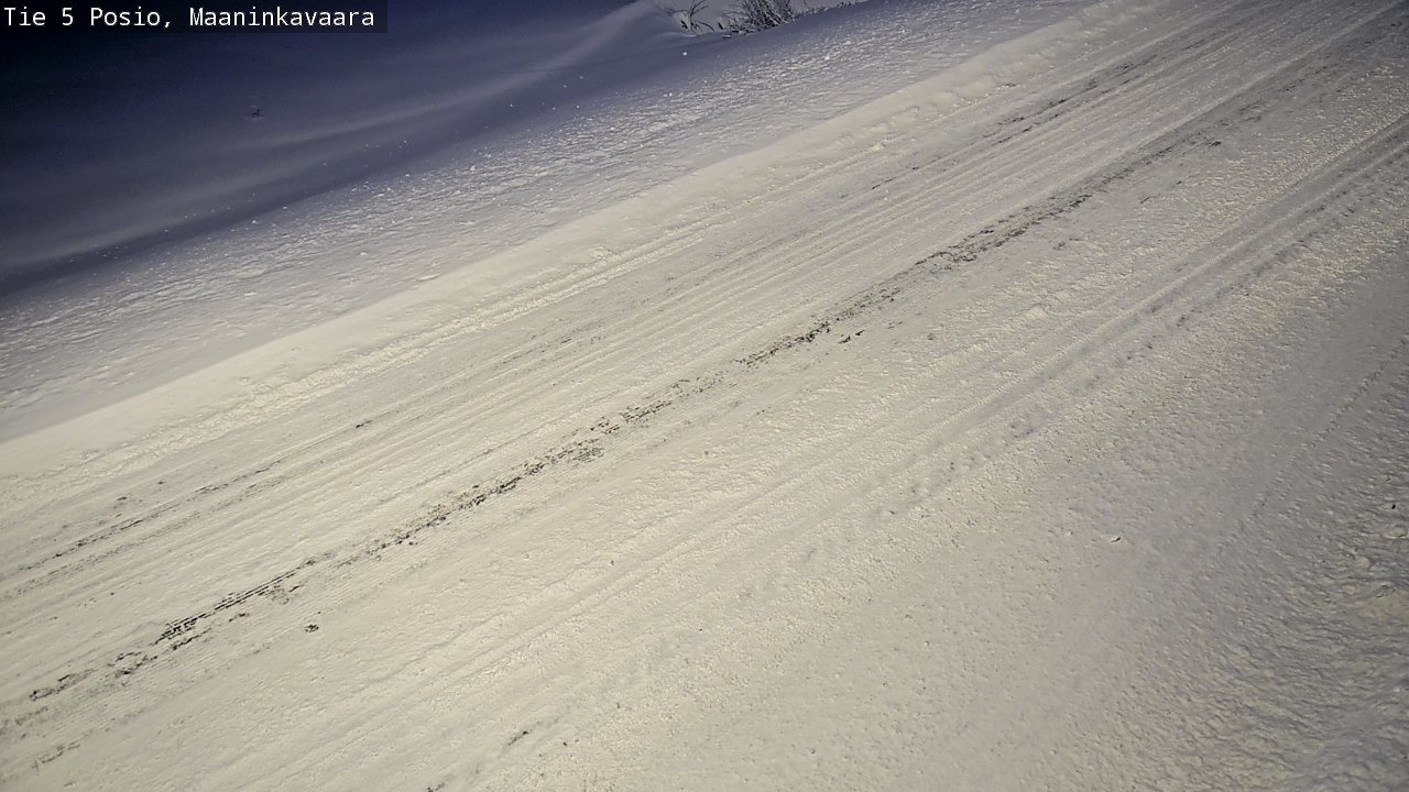 Weather Camera Image Road 5 Posio, Maaninkavaara, Posio, Lappi