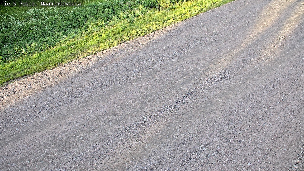 Weather Camera Image Väg 5 Posio, Maaninkavaara, Posio, Lappi