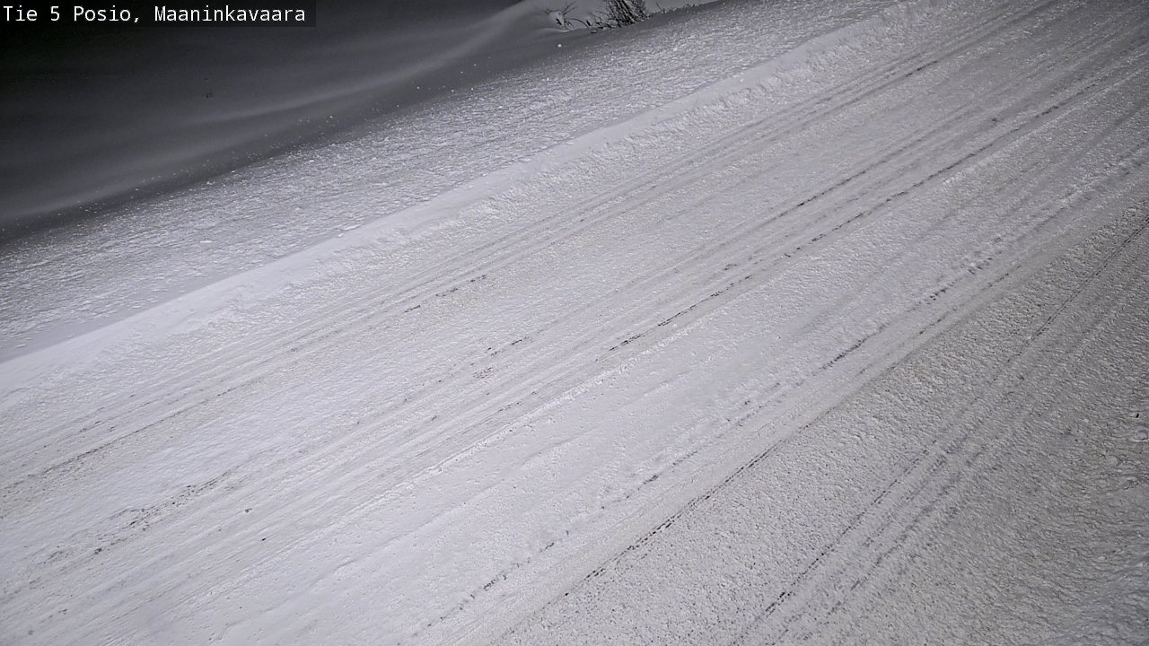 Weather Camera Image Road 5 Posio, Maaninkavaara, Posio, Lappi