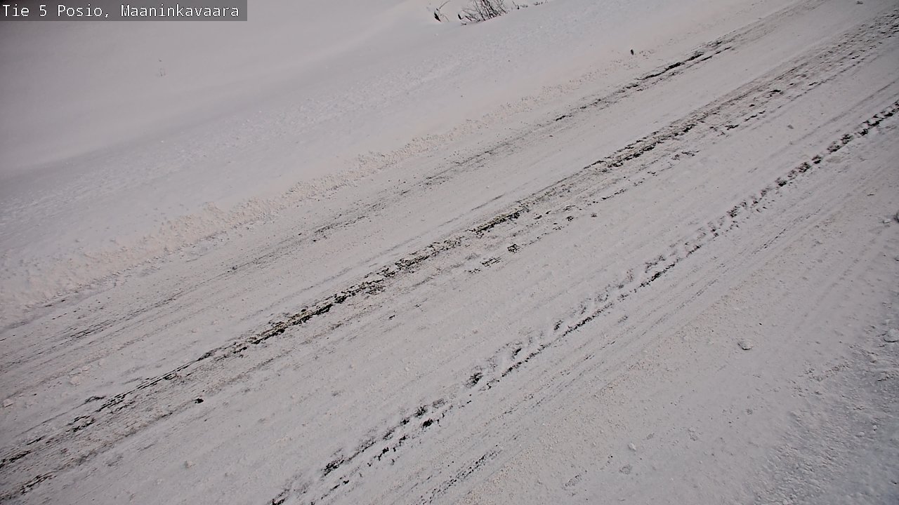 Weather Camera Image Road 5 Posio, Maaninkavaara, Posio, Lappi