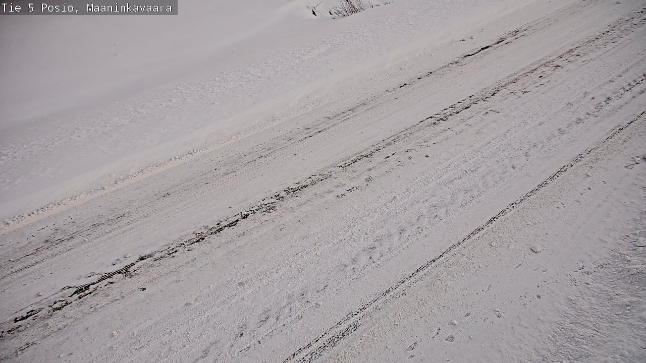 Weather Camera Image Road 5 Posio, Maaninkavaara, Posio, Lappi