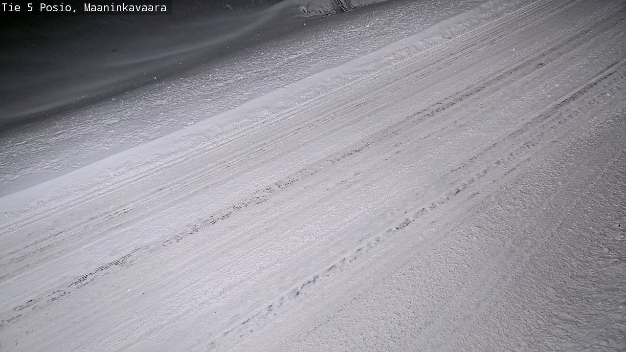 Weather Camera Image Road 5 Posio, Maaninkavaara, Posio, Lappi
