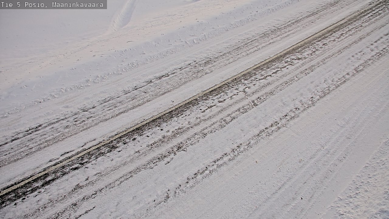 Kelikamerat Kuva Tie 5 Posio, Maaninkavaara, Posio, Lappi